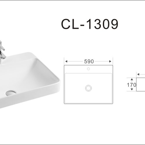 lavabo semiempotrado