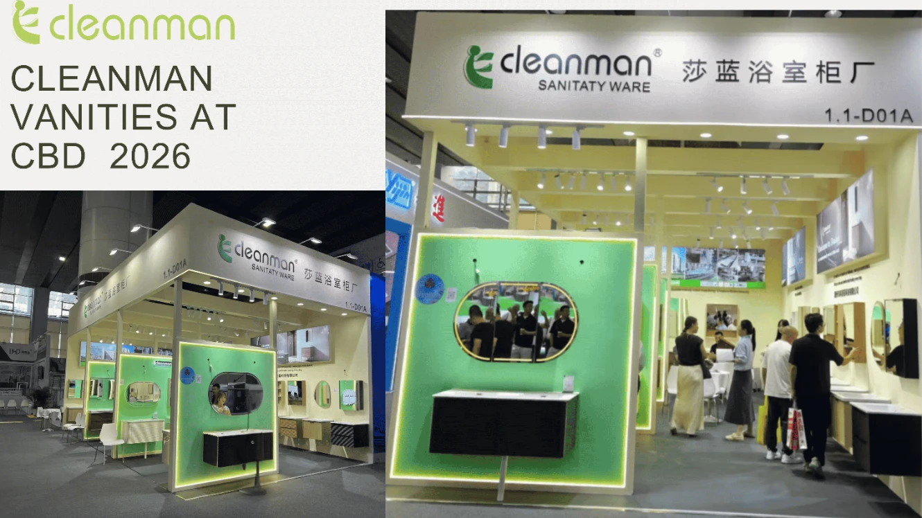CLEANMAN Bathroom Vanities at CBD 2026