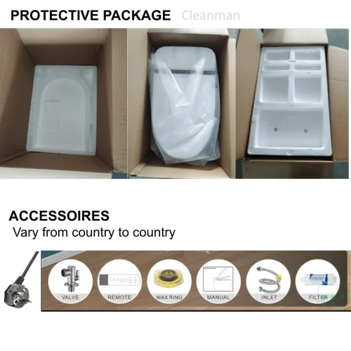 Full Features cUPC Smart Toilet CL-630-factory direct export (1)