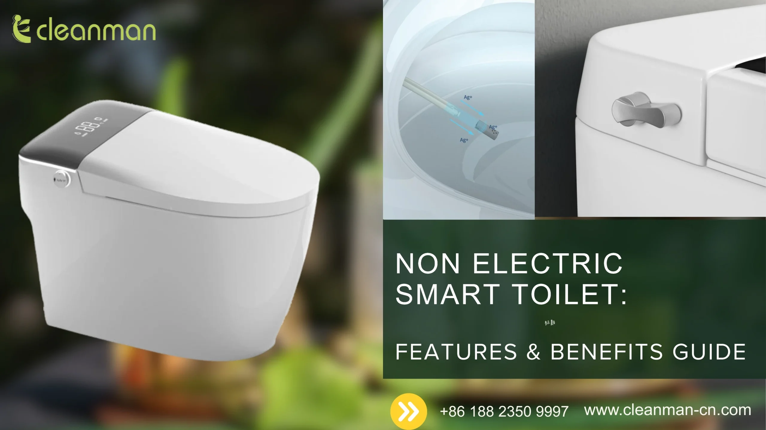 Non Electric Smart Toilet