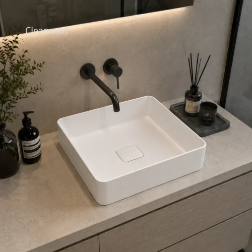 Lavabo de porcelana