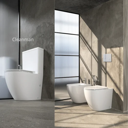 Produsen Perlengkapan Kamar Mandi Tanpa Bingkai Cleanman Sanitary Ware