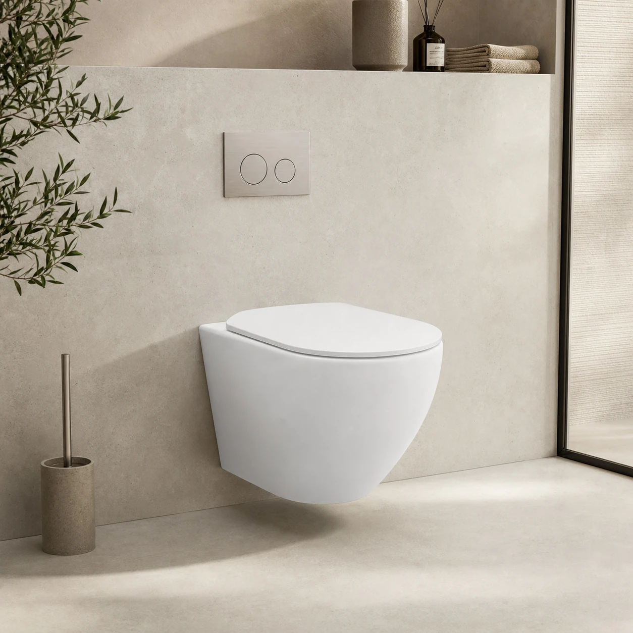 ce certified wall hung toilet CL-12374DSTF