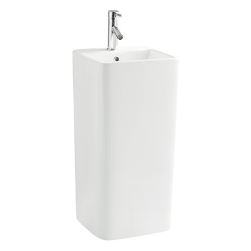 compact pedestal sink CL-6011 white background product image