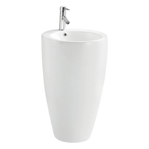 pedestal sink CL-11006E white background product image