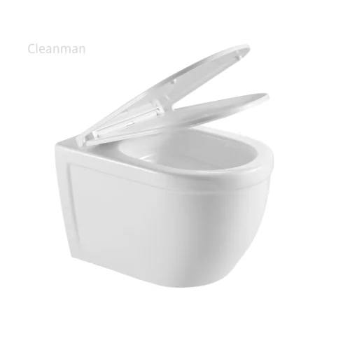 Toilet gantung dengan dudukan UF ramping CL-11057DT