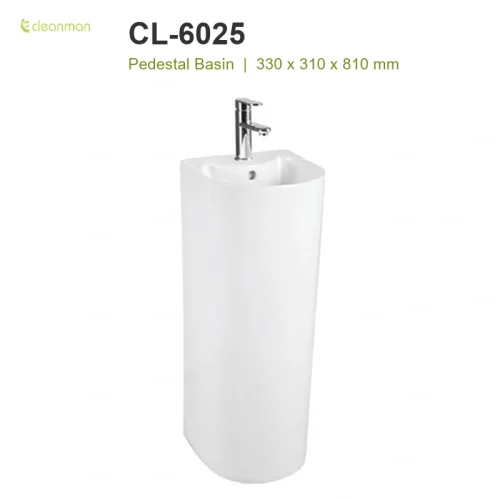 small pedestal sink CL-6025 product information image