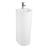small pedestal sink CL-6025 white background product image
