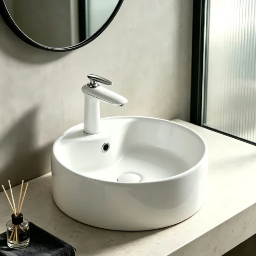 hand wash basin CL-1033C bathroom vanity scene