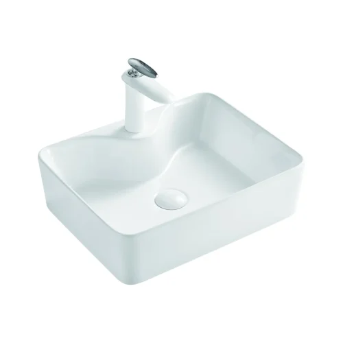 countertop sink CL-1253 white background product image