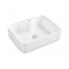 vessel sink vanity CL-1253-1 white background product image