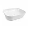 bathroom vessel sink CL-1269-1 white background product image