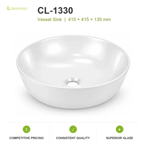 decorative bathroom basin CL-1330 product information image