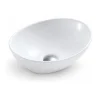 vessel sink CL-1409 white background product image