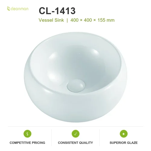 ceramic sink CL-1413 product information image