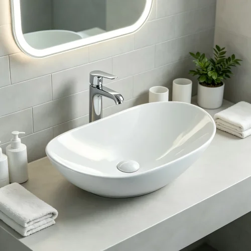 modern bathroom sink CL-1625-1 bathroom vanity scene